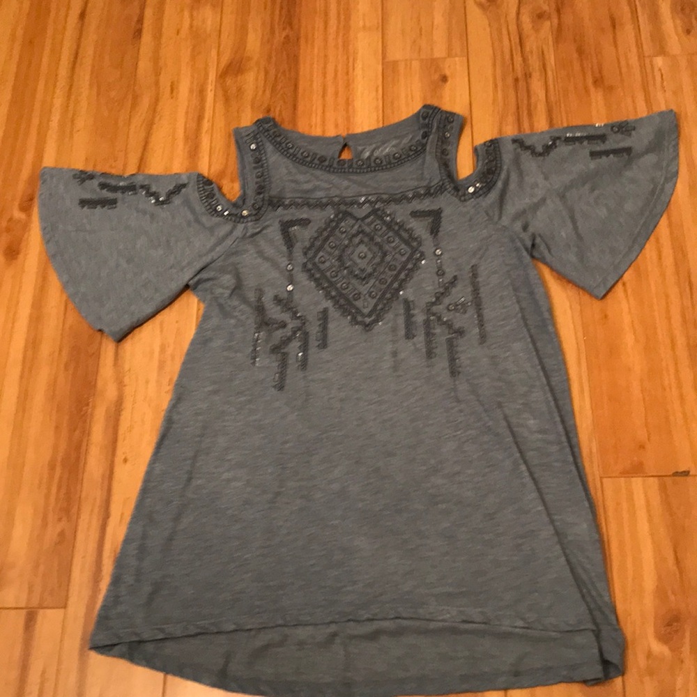 For Warmer Climates Beautiful Cold Shoulder Top